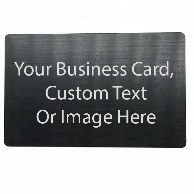 Thick .8mm Custom Engraved Business Cards